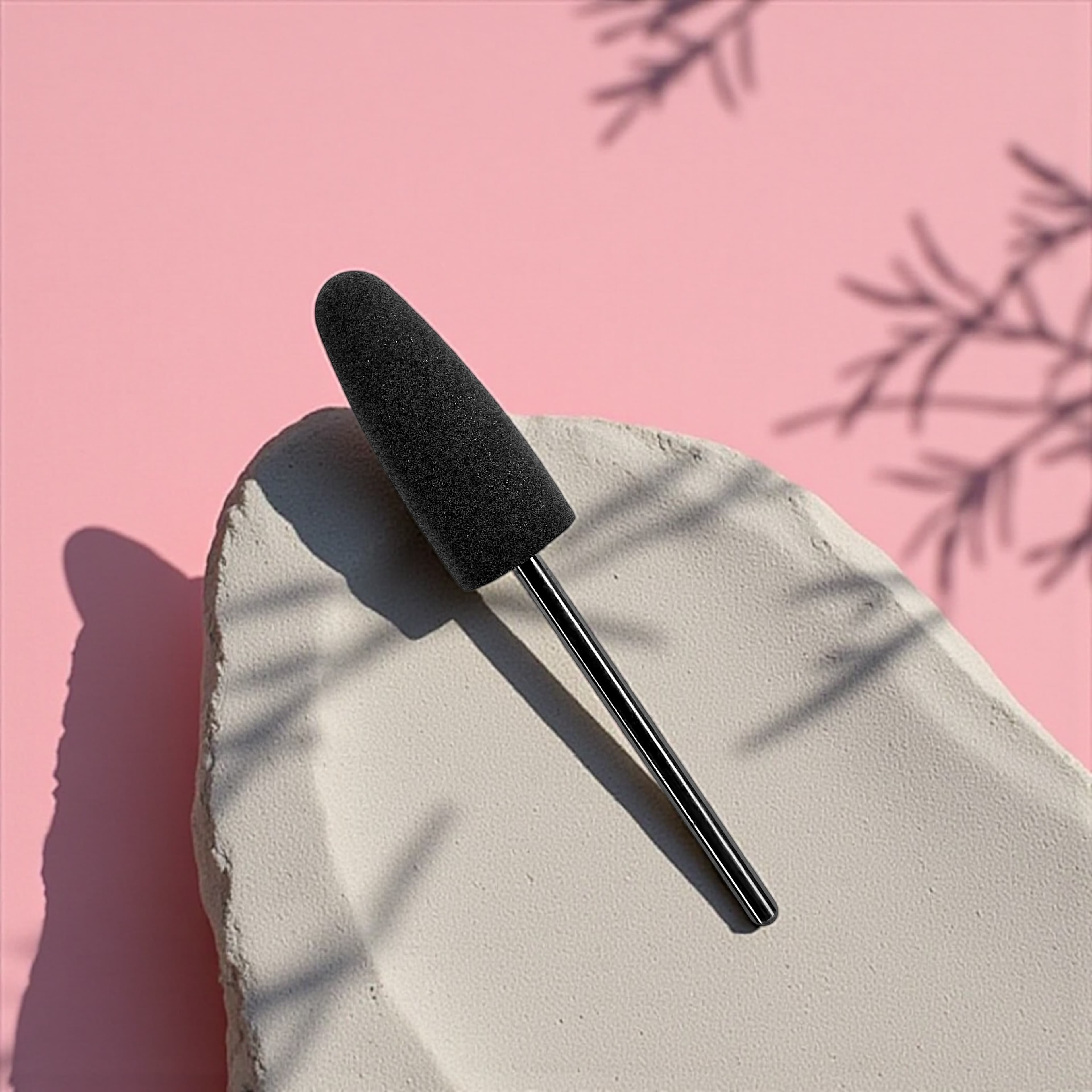 Punta in Silicone "Proiettile" Nera – Durezza Media (tipo vulcanite)