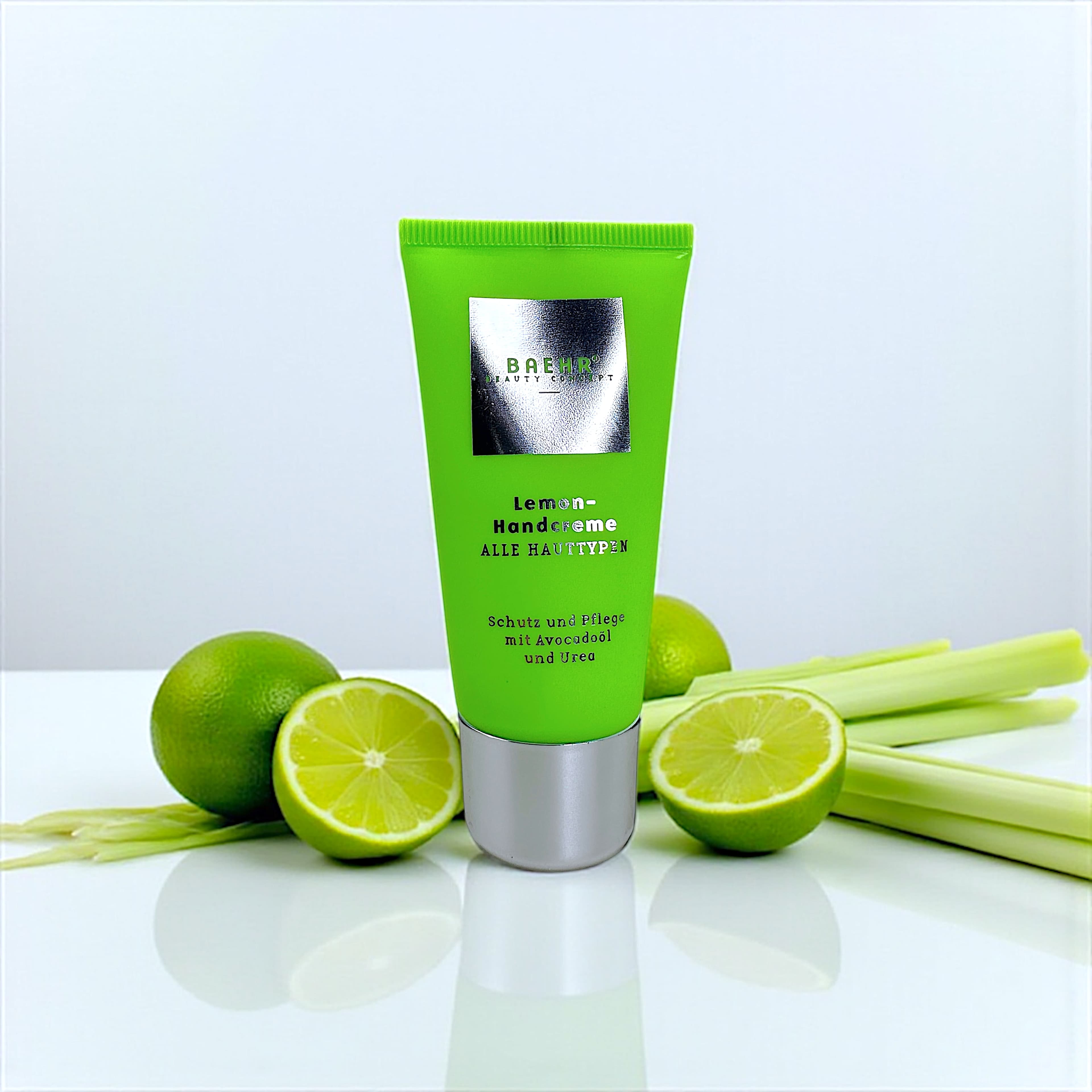 BAEHR Crema mani con olio di avocado e urea (Lemon-Handcreme), 30 ml
