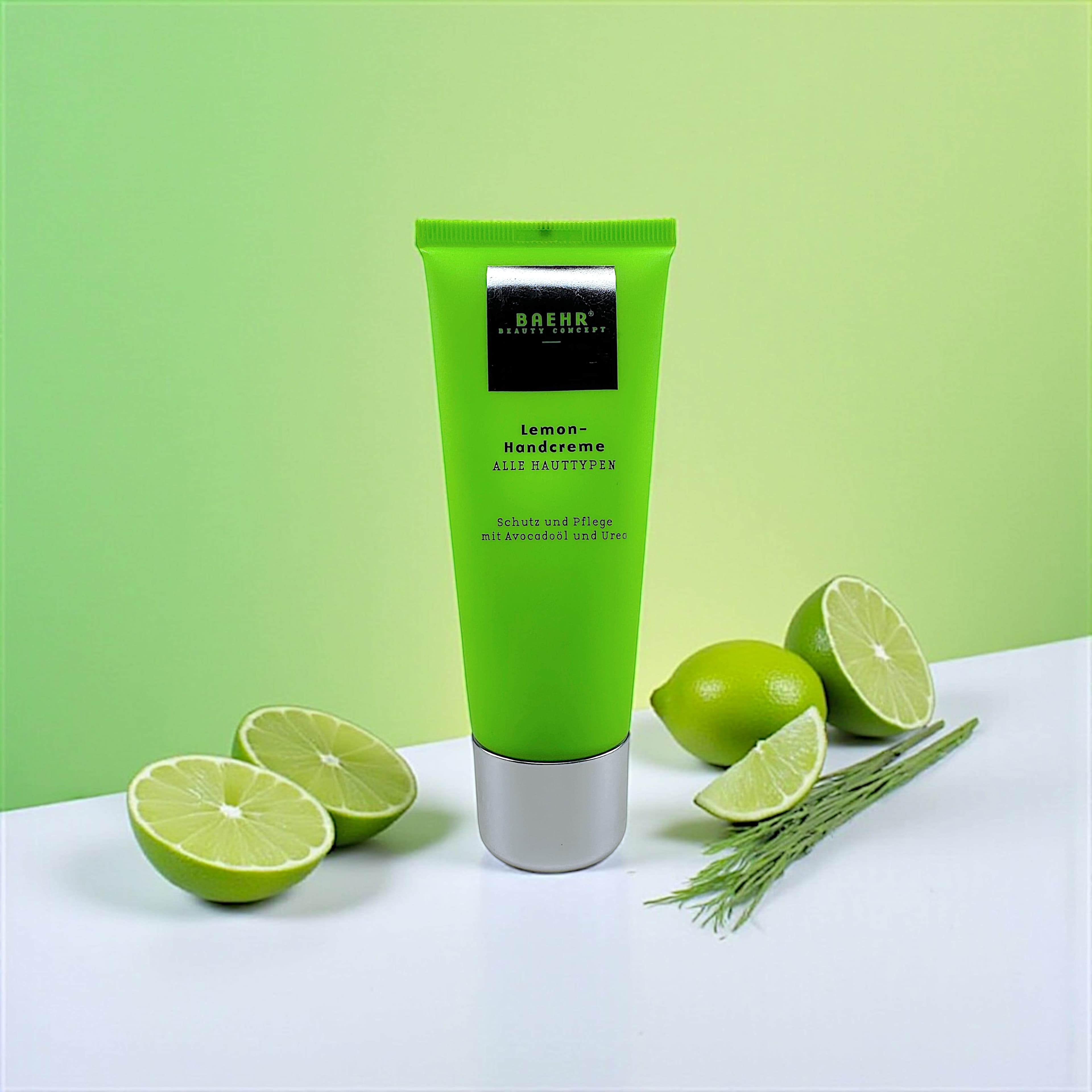 BAEHR Crema mani con olio di avocado e urea (Lemon-Handcreme), 75 ml