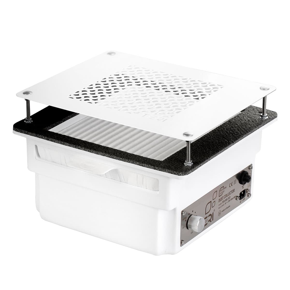 Aspiratore da incasso TERI 800 Bianco (griglia bianca)