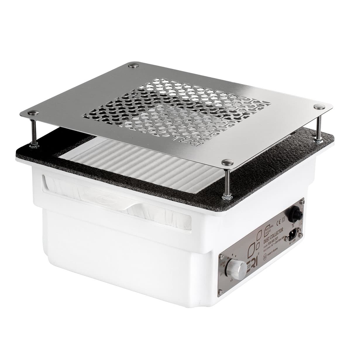 Aspiratore da incasso TERI 800 Bianco (griglia argentata)