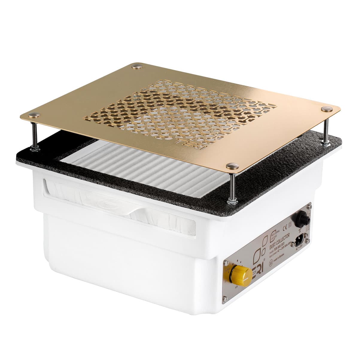 Aspiratore da incasso TERI 800 Bianco (griglia dorata)