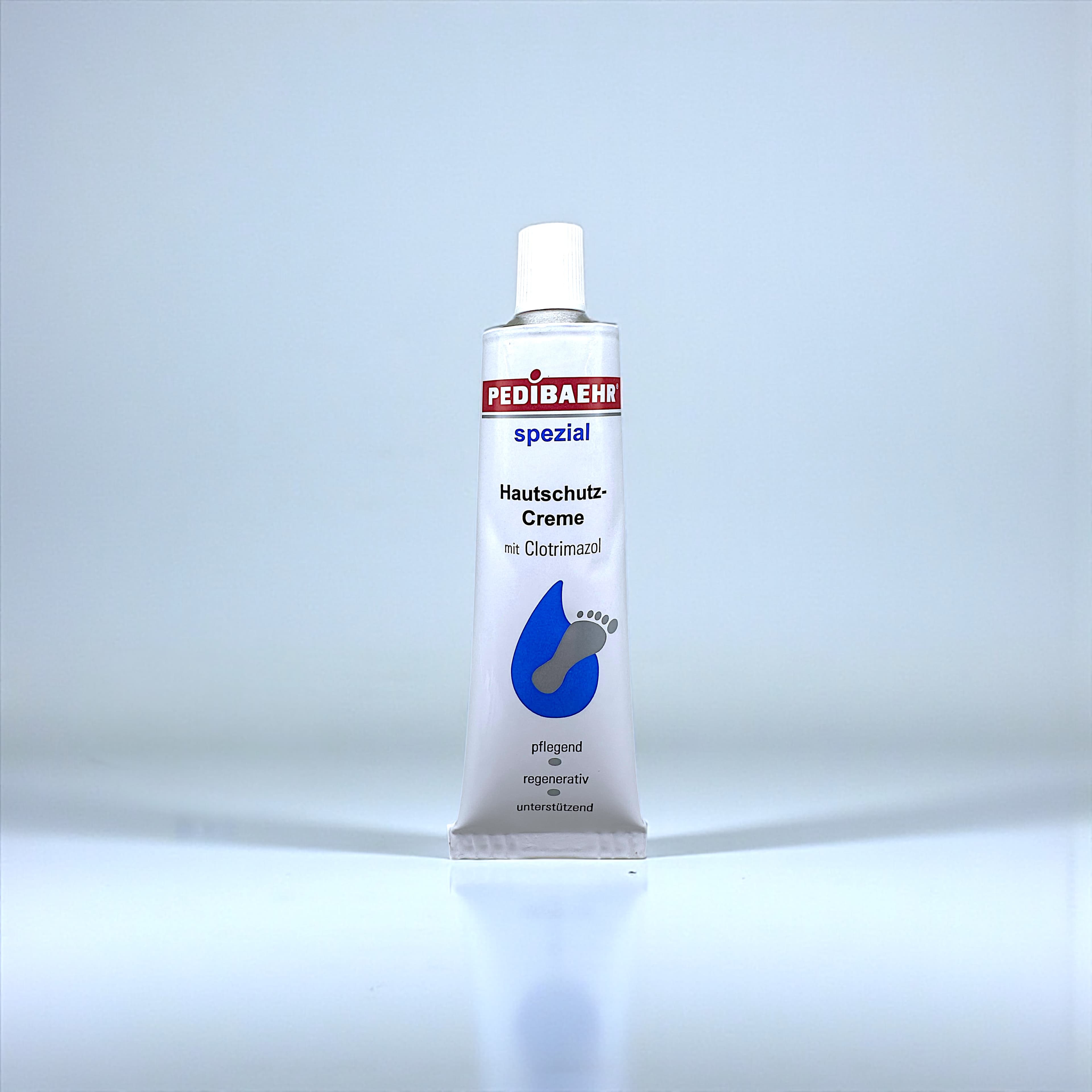 PEDIBAEHR Crema protettiva per la pelle con clotrimazolo (HAUTSCHUTZ-CREME), 30 ml